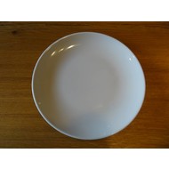 Locanda coupebord 28cm doos à 12 wit hard hotelporselein