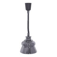 Warmhoudkap geborsteld aluminium excl. lamp