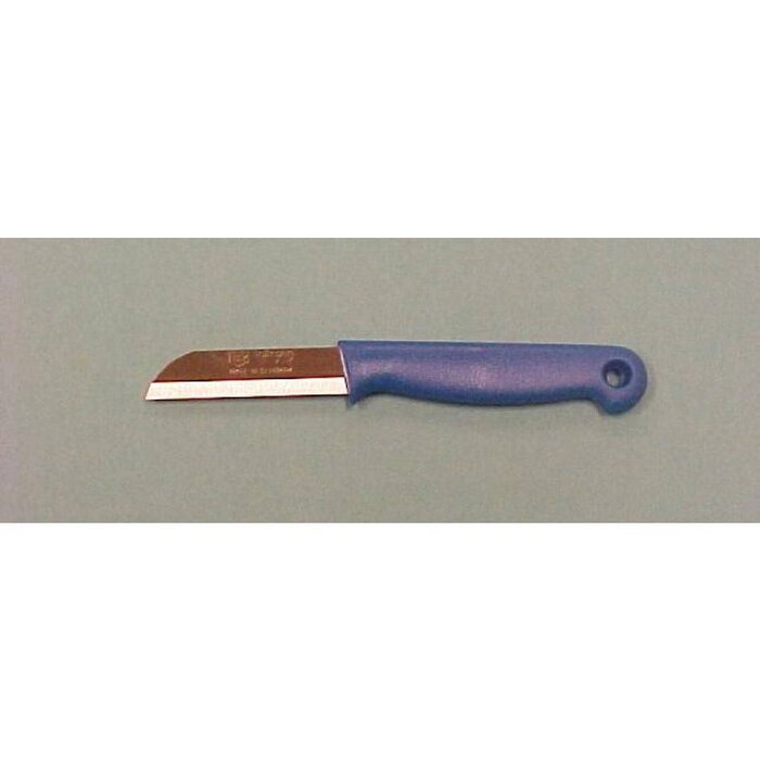 Solingen aardappelmesje blauw m/gat