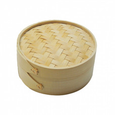 Garcia de Pou Sushi steamer bamboo natural Ø15x8cm m/deksel p/stuk