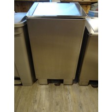 Reninox afvalbak 90 liter rvs m/pedaal en gasveersluiting