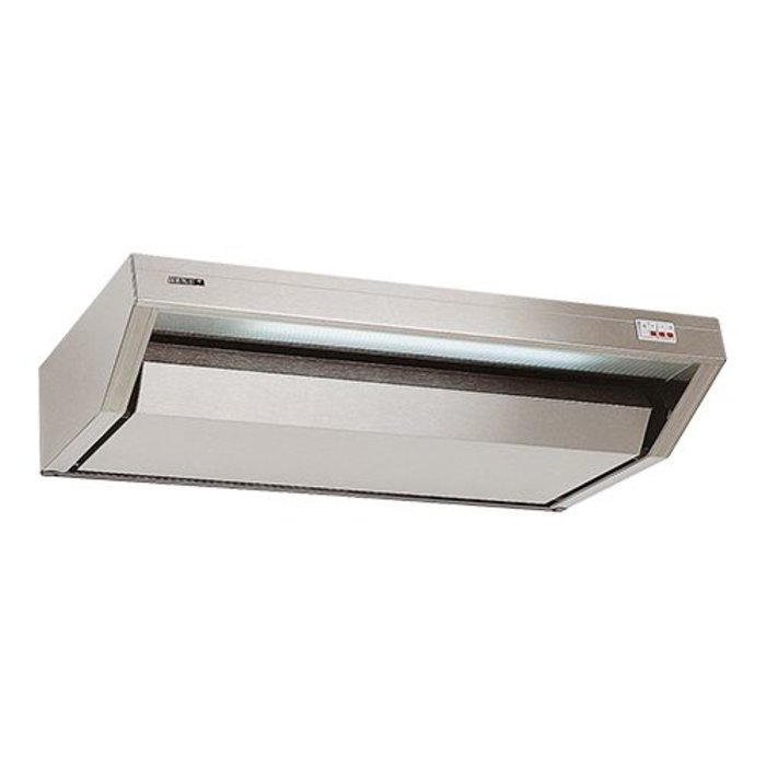 Novy Afzuigkap  090cm – 12,5 cm – roestvrijstaal