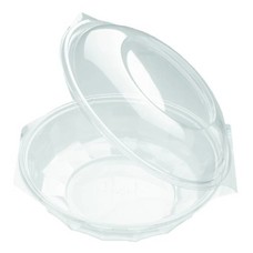 Saladebowl Ø19,5cm m/deksel 750ml transparant pak à 25