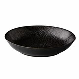 Coupe pastabord Honeycomb zwart 21 cm – per 6 stuks