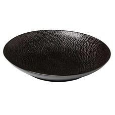 Q Authentic Honeycomb coupe bord zwart Ø25,5cm doos à 12