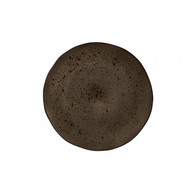 Q Authentic  Stoneblack bord Ø31,5cm doos à 4