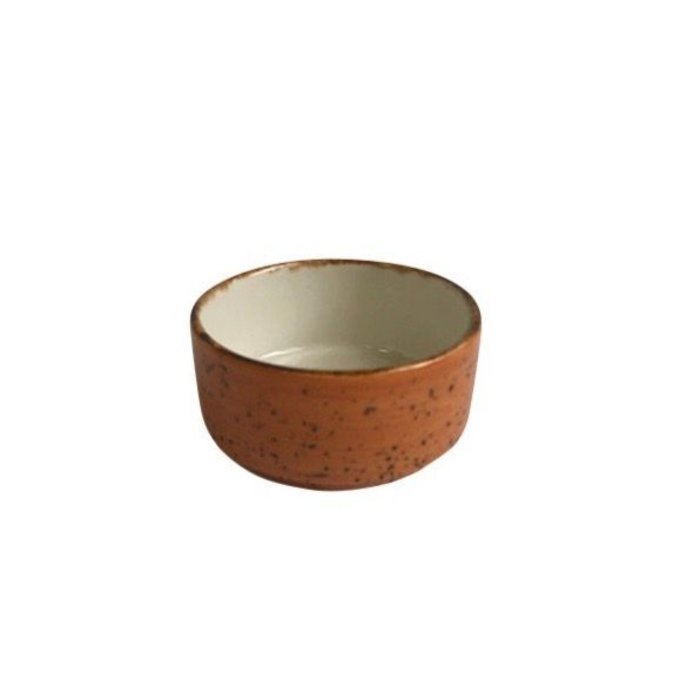 Continental Rustic terra sausschaaltje Ø6,5cm doos à 6