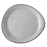 Continental Rustic wit pebble bord plat Ø25,5cm doos à 6