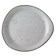 Continental Rustic wit pebble bord plat Ø20cm doos à 6