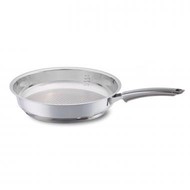 Fissler Crispy steelux koekenpan premium Ø28cm z/deksel