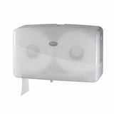 Duo toiletroldispenser Mini Jumbo White Pearl
