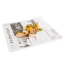 Vetdicht papier met "newspaper" opdruk