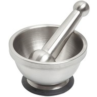 Vijzel rvs Ø13cm H8cm