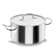 Lacor Chef Classic kookpan rvs Ø28cm  H17,5cm 10ltr m/deksel