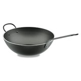 Robust wok aluminium Ø30 cm