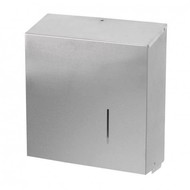 Sanfer toiletrolhouder mat rvs tbv jumborollen max Ø33cm Sanfer toiletrolhouder mat rvs tbv jumborollen max Ø33cm