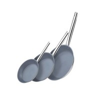 Pujadas Fusion Ø28cm keramische koekenpan alum. met rvs steel en  // krasvaste anti aanbaklaag Pujadas Fusion Ø28cm keramische koekenpan alum. met rvs steel en  // krasvaste anti aanbaklaag