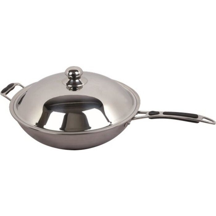 Combisteel RVS inductie wokpan ø36