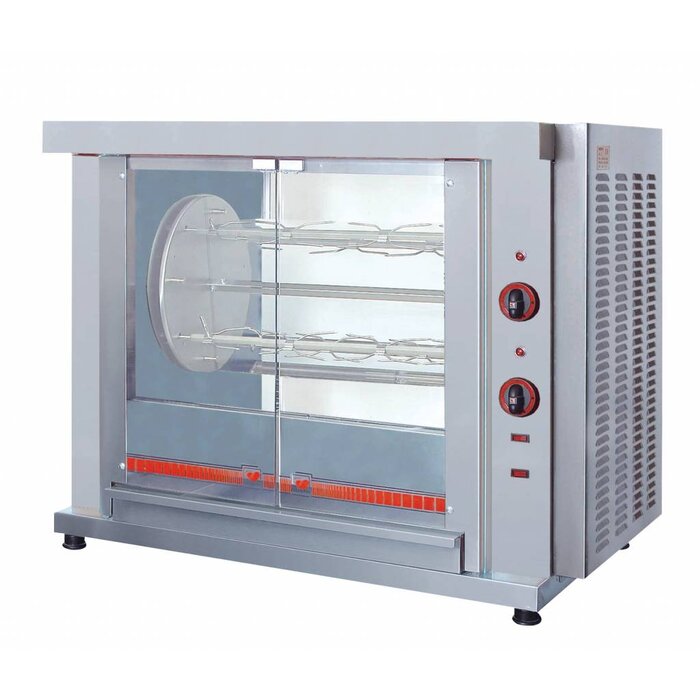 Combisteel Kippengrill elektrisch 4 manden