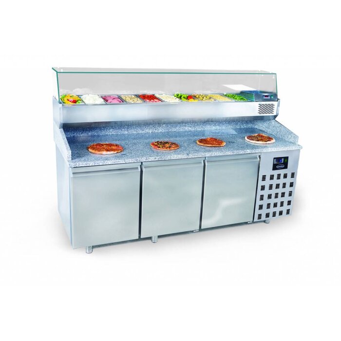 Combisteel Pizzawerkbank 3 deuren
