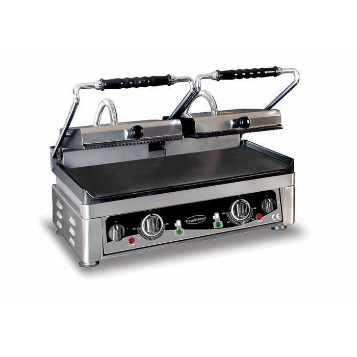 Combisteel Contact grill dubbel glad/geribd