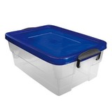 Voedselbak kunststof transparant 38ltr 20(H)x59x40cm Voedselbak kunststof transparant 38ltr 20(H)x59x40cm