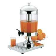 Buffet drankendispenser 8ltr rvs acrylic