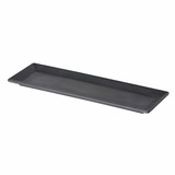 Melamine Asia bord smal rechthoekig 31x10,5x2,5cm stonelook doos à 6