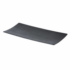 Sushibord Melamine zwart 30x15cm stonelook doos à 6 stuks