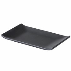 Melamine bord rechthoekig m/opstaande rand à 12