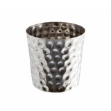 RVS friet/presentatiebakje gehamerd 8,5 cm 420 ml – per 24 stuks