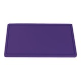 Snijblad – 50x30cm – paars – 1 zijde glad