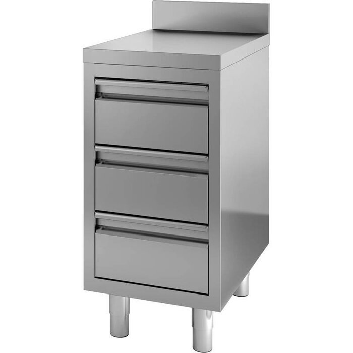 Combisteel 700 werktafel met laden opstand 400