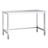 600 werktafel open onderstel 1600