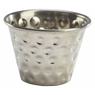 RVS ramekin gehamerd 71ml  Ø6,3 H2,3cm doos á 24