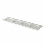 presentatiebord met 4 spiegels 51 x 14 cm – per 6 stuks
