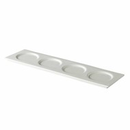presentatiebord met 4 spiegels 51 x 14 cm – per 6 stuks