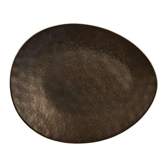 Rustico Aztec ovaal bord 35x28,5cm doos á 2