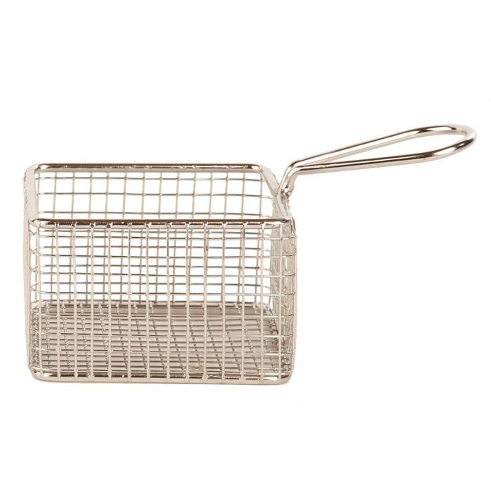Vierkant draadmandje 9,5 x 9,5 x 6 cm doos à 24