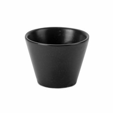 Porcelite Graphite sauskom Ø5,5cm H4,5cm doos à 6