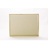 Porcelite Wheat rechthoekig bord 35x26cm doos à 18 Porcelite Wheat rechthoekig bord 35x26cm doos à 18