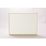 Porcelite Oatmeal rechthoekig bord 35x26cm doos à 6