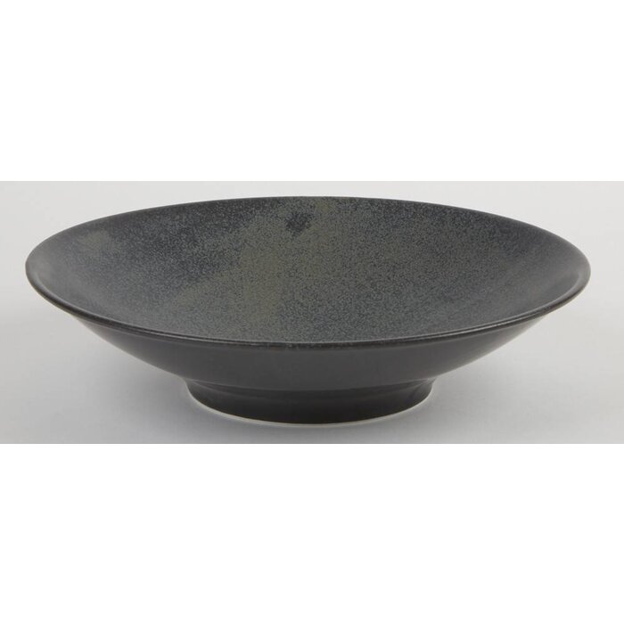 Graphite bord diep 26 cm – per 6 stuks