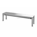 Verwarmde etagère 1 niveau 2000 x 300 x 350 mm