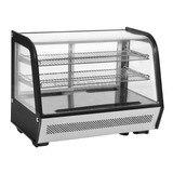 Warmhoudvitrine 120 liter met schuifdeuren