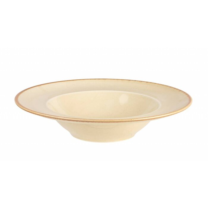 Porcelite Wheat pastabord Ø30cm doos à 6