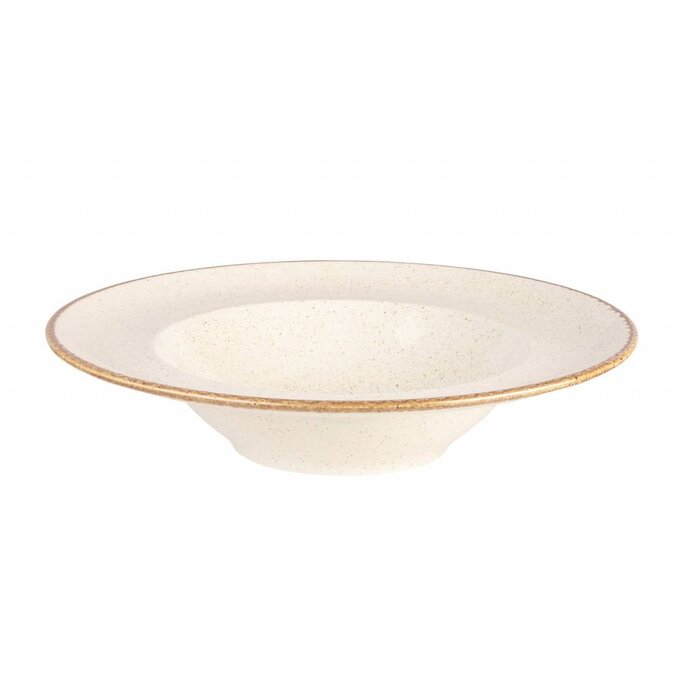 Porcelite Oatmeal pastabord Ø26cm doos à 6