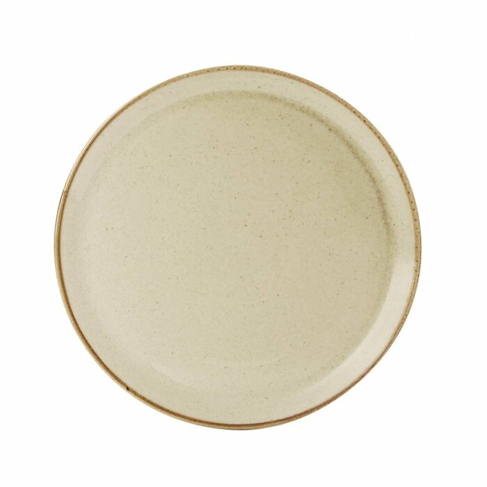 Porcelite Wheat pizzabord Ø28cm doos à 6