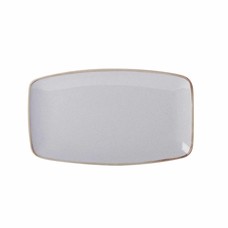 Rechthoekig bord Stone 31 x 18 cm – per 6 stuks