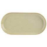 Porcelite Wheat smal ovaal bord 30x15cm doos à 42